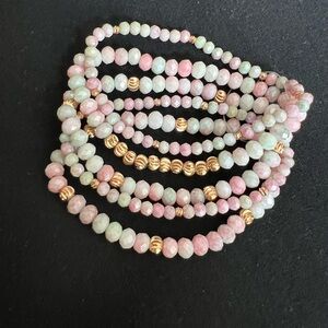 Elegant Multi-Color Beaded Bracelet